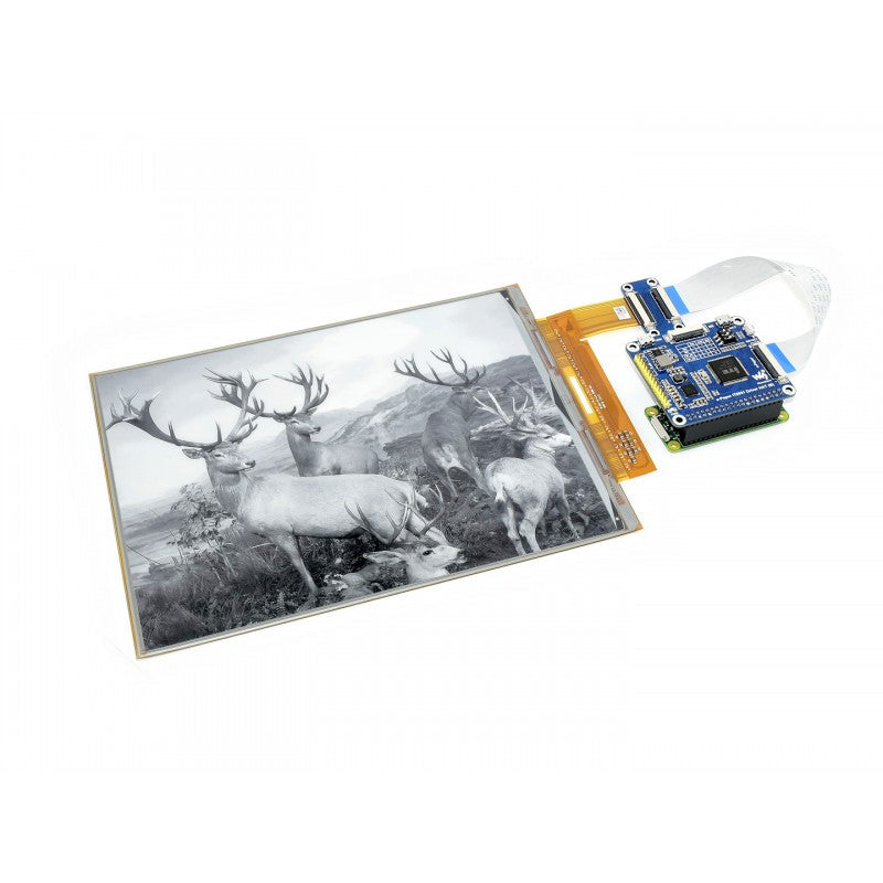 10.3inch 1872x1404 Resolution Flexible E-Ink Display HAT for Raspberry Pi