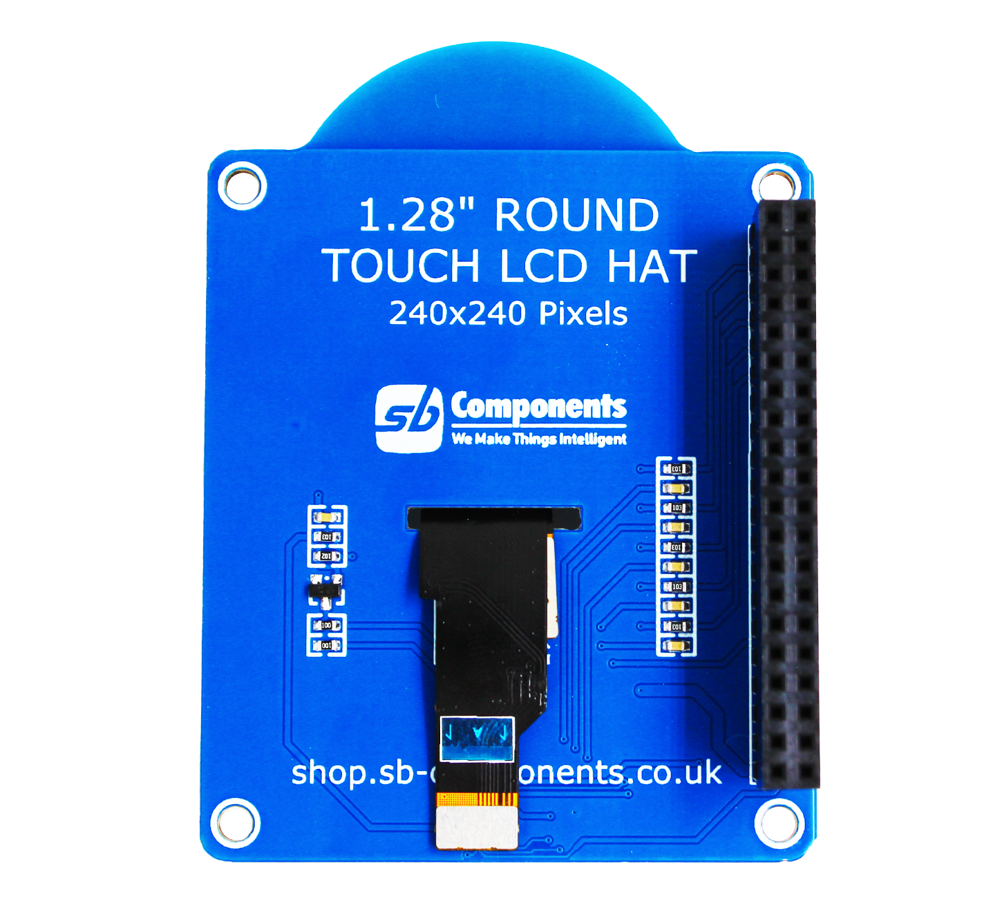 1.28 Round Touch LCD HAT